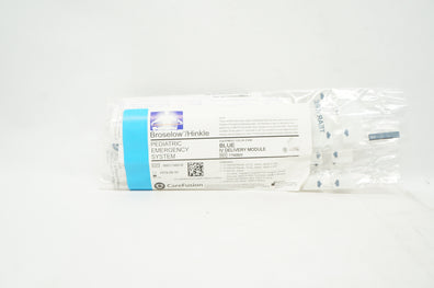 CareFusion 7700BIV Broselow/Hinkle Pediatric Emergency System Blue (x)